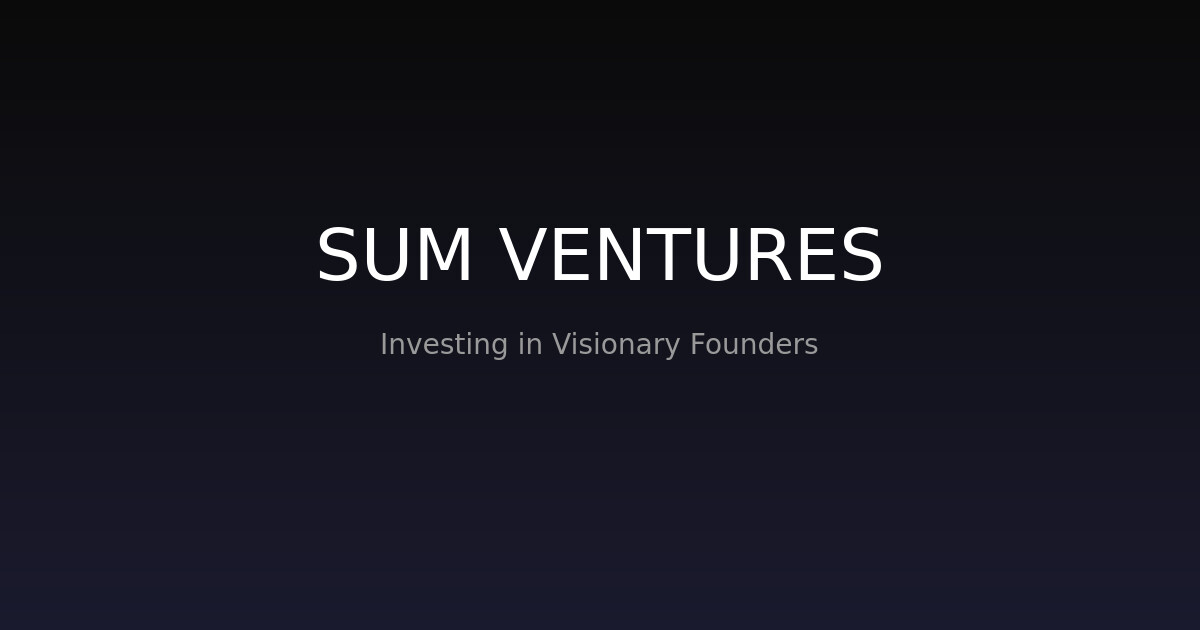 Sum Ventures photo